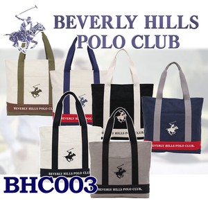 BEVERLY HILLS POLO CLUB キャンバストートバッグ  BHC003【JAPAN SALES ONLY】
