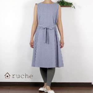 Casual Dress Flare Stripe Natural One-piece Dress