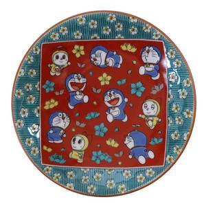 Doraemon KUTANI Ware Mini Dish Antique Painting Style Series Plum Blossoms