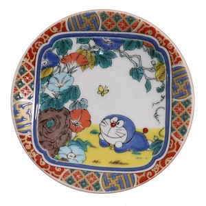 Kutani ware Small Plate Doraemon