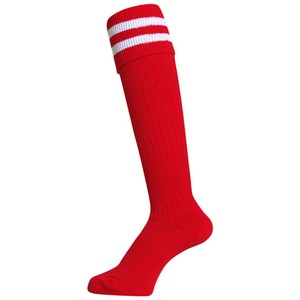 Soccer Good Stocking 25 2 Red White Socks