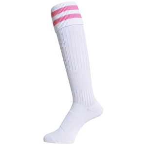 Soccer Good Stocking 25 2 White Pink Socks
