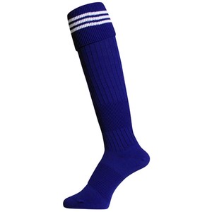Soccer Good Stocking 25 2 Blue White Socks