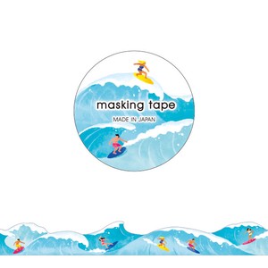 Washi Tape Masking Tape Die-Cut Surfing