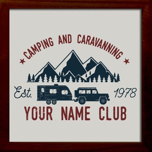 サインフレーム SIGN FRAME　CAMP Camping and Caravanning