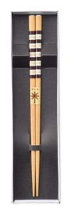 筷子 横条纹 1双 日本制造