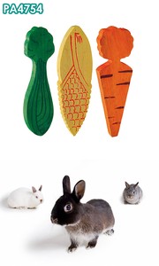 兔子用品 玩具 木制