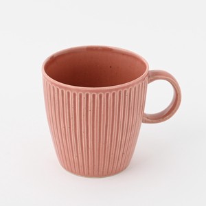 波佐見焼　ファイブレインマグカップ　ピンク　日本製