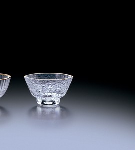 趣味の器　杯【日本製　ハンドメイド　クリスタルガラス　ガラス】