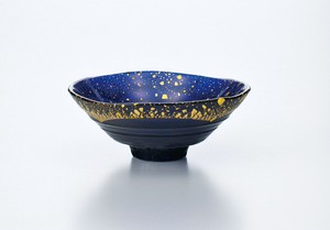 金箔鉢　金箔鉢（紺碧）【日本製　ハンドメイド　ガラス】
