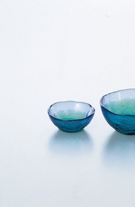 珊瑚の海　ちょこ【日本製　ハンドメイド　ガラス】