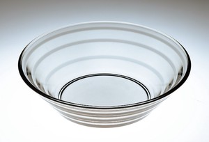 Main Dish Bowl Gray sliver Made in Japan