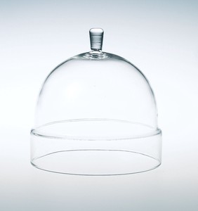 ガラスドーム120【中国製　ハンドメイド　ガラス】