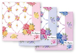 Towel Handkerchief Floral Pattern