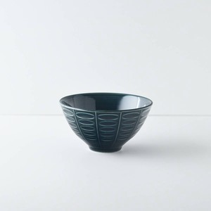 asumi(彩澄) なじみ茶碗 ネイビー[日本製/美濃焼/和食器/リサイクル食器]