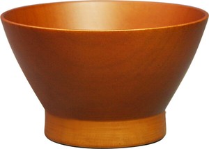 Soup Bowl Brown Wooden