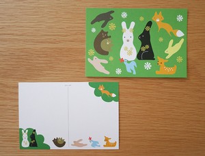 SALE Postcard Rabbit Rabbit