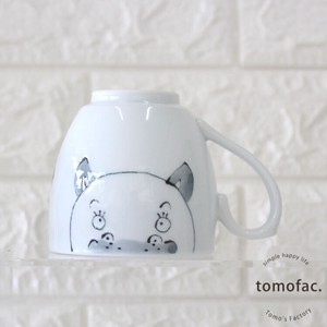 Hasami ware Mug Mini Animal Series Made in Japan