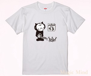 新作【金曜日のネコ】ユニセックスTシャツ