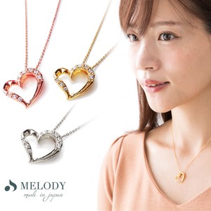 Gold Chain Necklace Jewelry Spring Ladies Made in Japan
