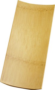 竹舟型おしぼり受け【竹製品　おしゃれ　WOOD】