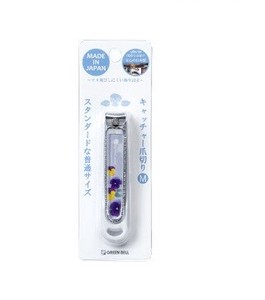 Nail Clipper/File Blue Green Bell M