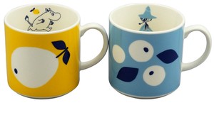 The Moomins Pair Mag Cups Set The Moomins Napkin