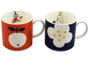 The Moomins Pair Mag Cups Set Little My Snow