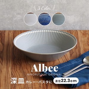 "Albee" Water-Repellent Mino Ware Plates Porcelain
