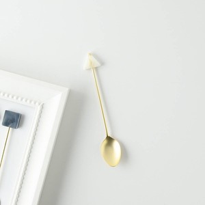 Acrylic Cutlery Block White Spoon Triangle Made in Japan Tsubamesanjo Western Plates
