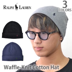 【ポロ ラルフローレン】 POLO RALPH LAUREN Waffle-Knit Cotton Hat 6F0468 男女兼用 ギフト プレゼント