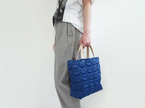 Tote Bag Leather handle Small Dots
