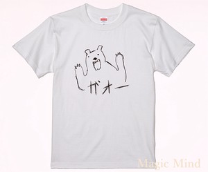【クマガオー】ユニセックスTシャツ