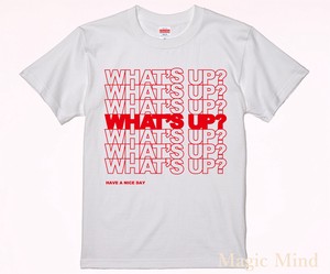 新作☆【WHATS UP】ユニセックスTシャツ
