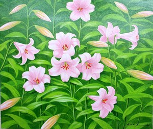 Art Frame Canvas Lily