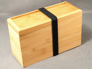 17.5cm　長角　竹弁当箱