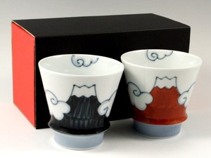 Arita ware Cup/Tumbler Red-fuji Fuji