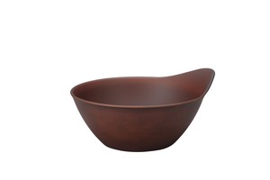 Donburi Bowl Brown bowl L Made in Japan