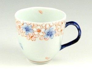 染錦渕桜(青)　マグカップ