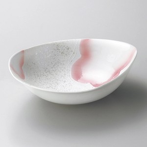 小钵碗 变形 粉色 22.5 x 18 x 7cm