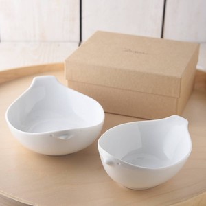 Mino ware Donburi Bowl Miyama Western Tableware Set of 2 Made in Japan