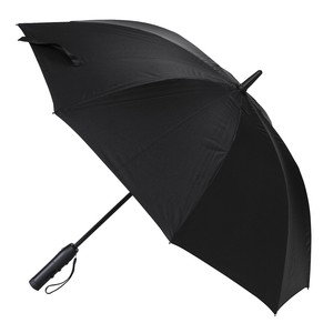 ファンファンパラソル 扇風機付き晴雨兼用傘60cm ブラック