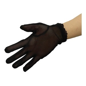 【NO吊り革】メッシュ素材・ショートグローブ 98%UVカット加工 手袋