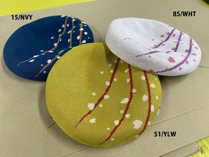 【ベレー帽】【春夏】【レディース】【帽子】【レディース】ベレー帽子【日本製】桜