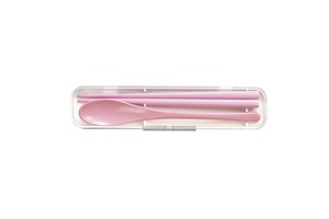 Bento Cutlery Pink Made in Japan