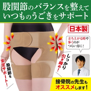 【日本製】接骨院の先生が監修した股関節ベルト(両足用)