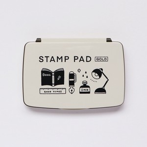Stamp Stamp Pad Designer Stamp Gold