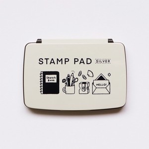Stamp Stamp Pad Designer Stamp Silver