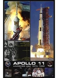 ■輸入ポスター■610X915mm★Apollo 11 Launch　アポロ11