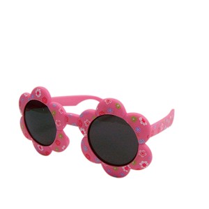 Spices UV Cut Kids Fashion Glass Flower Pink Fan 3